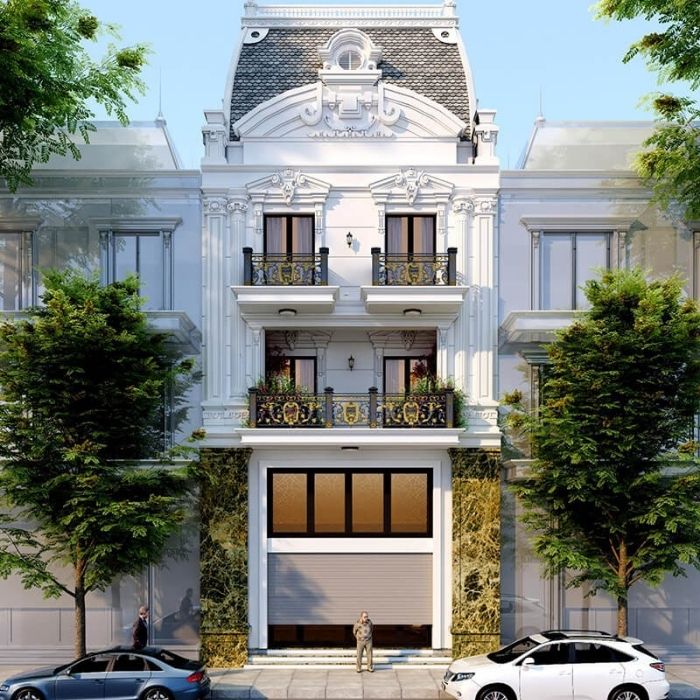 Nhà ống tân cổ điển 3 tầng4